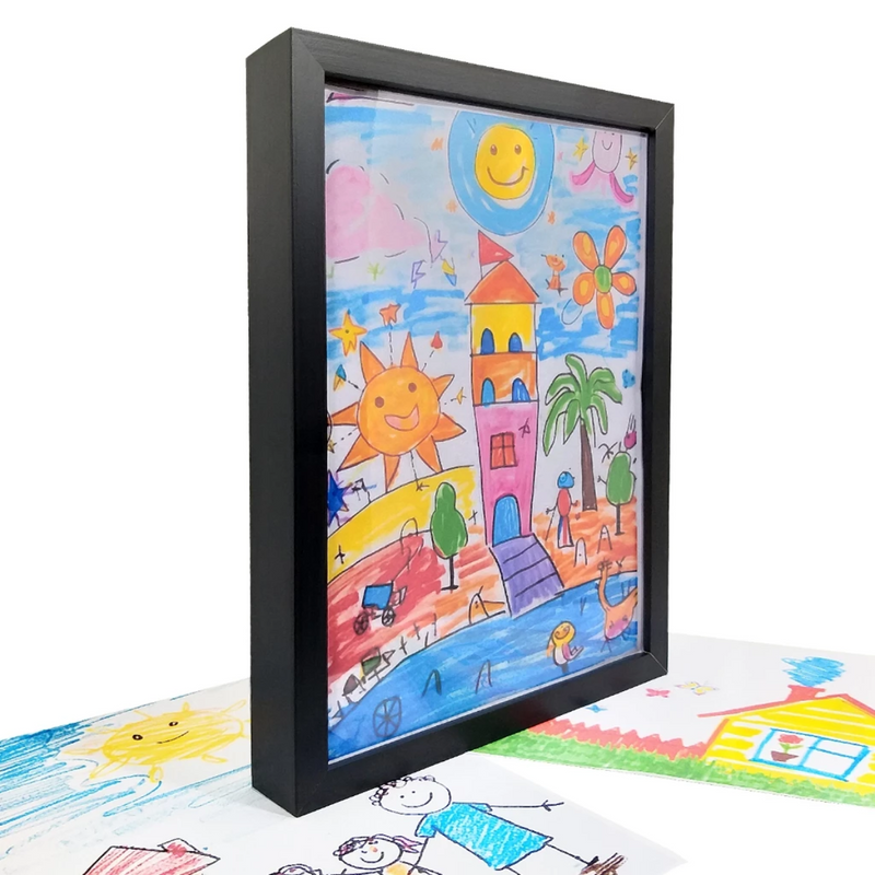 Quadro Porta-Desenhos – Guarde com Carinho as Obras dos Pequenos!