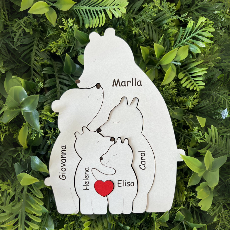 Dia das Mães Família Urso 🐻‍❄️❤️ - Seu Presente Personalizado