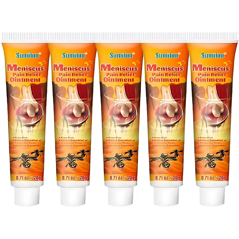Kit 5 Creme Meniscus - Fórmula Natural com Extrato de Abelha