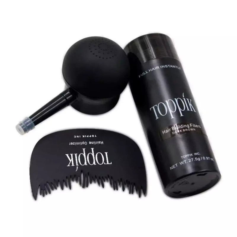 Kit Toppik Hair Fiber - Solução Para Problemas Capilares