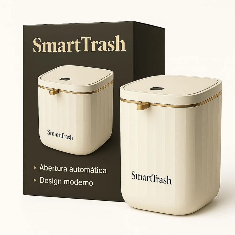 SmartTrash - Lixeira Inteligente Automática Com Sensor - Moderna e Tecnológica
