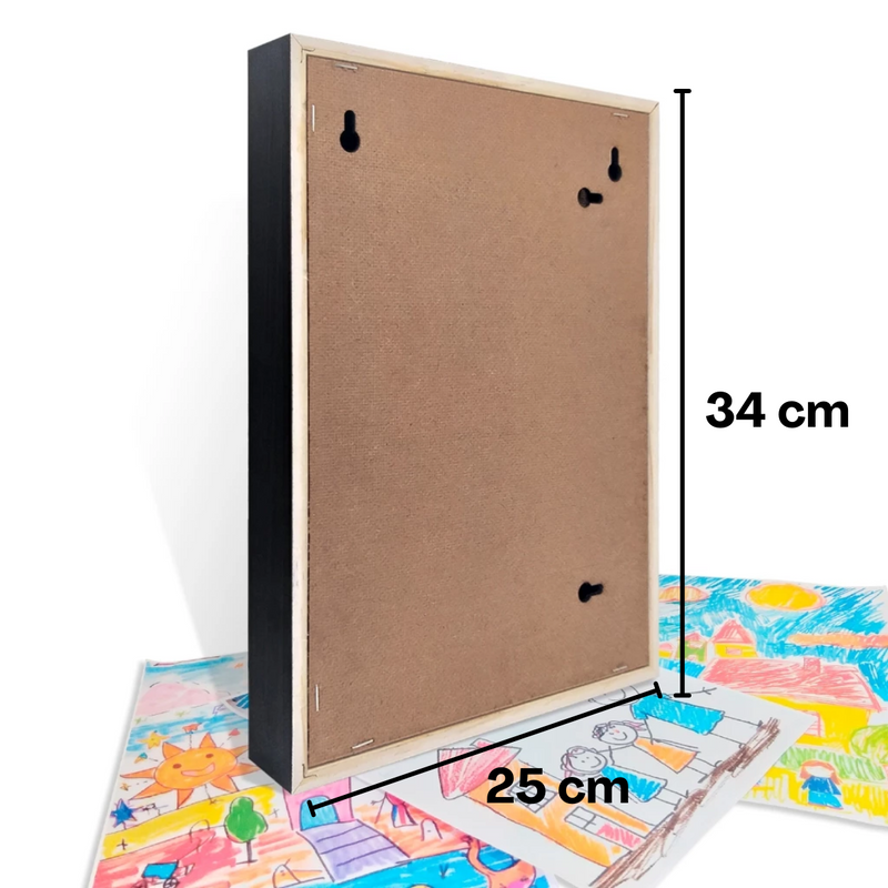 Quadro Porta-Desenhos – Guarde com Carinho as Obras dos Pequenos!