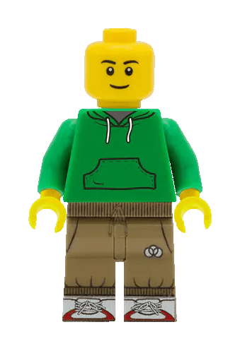 Crie Seu Próprio Minifigure – Peças Personalizáveis 16/40/72/128 Peças