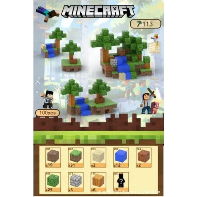 Mega Blocos Magnéticos Minecraft – Monte, Crie e Se Divirta!