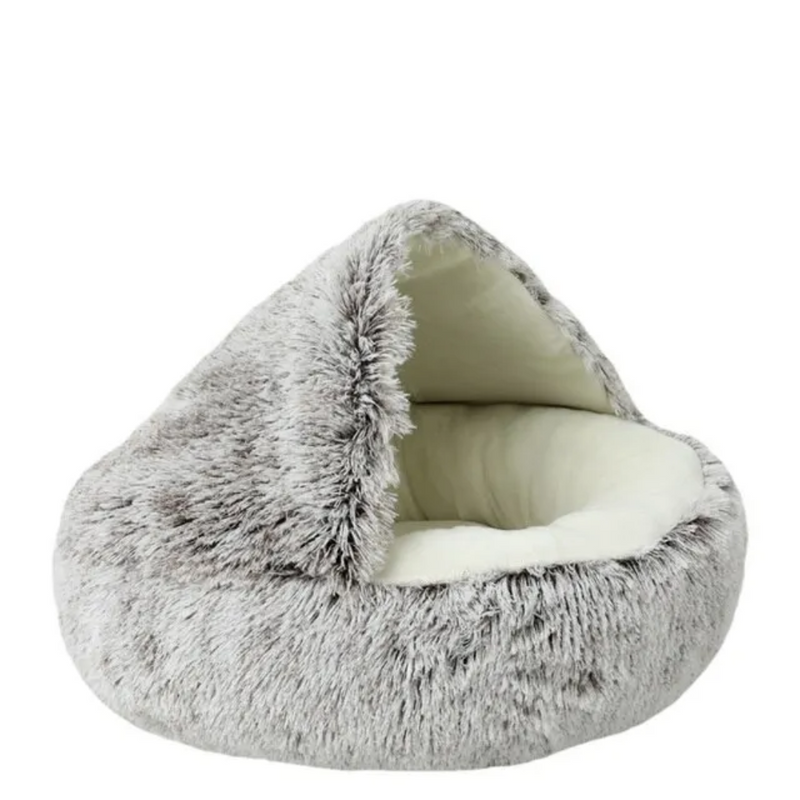 Cama Peludinha de Inverno para Gatos