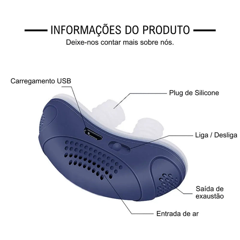 Pack 2 Micro CPAP SleepGuardian - Conforto e Praticidade Durante o Sono