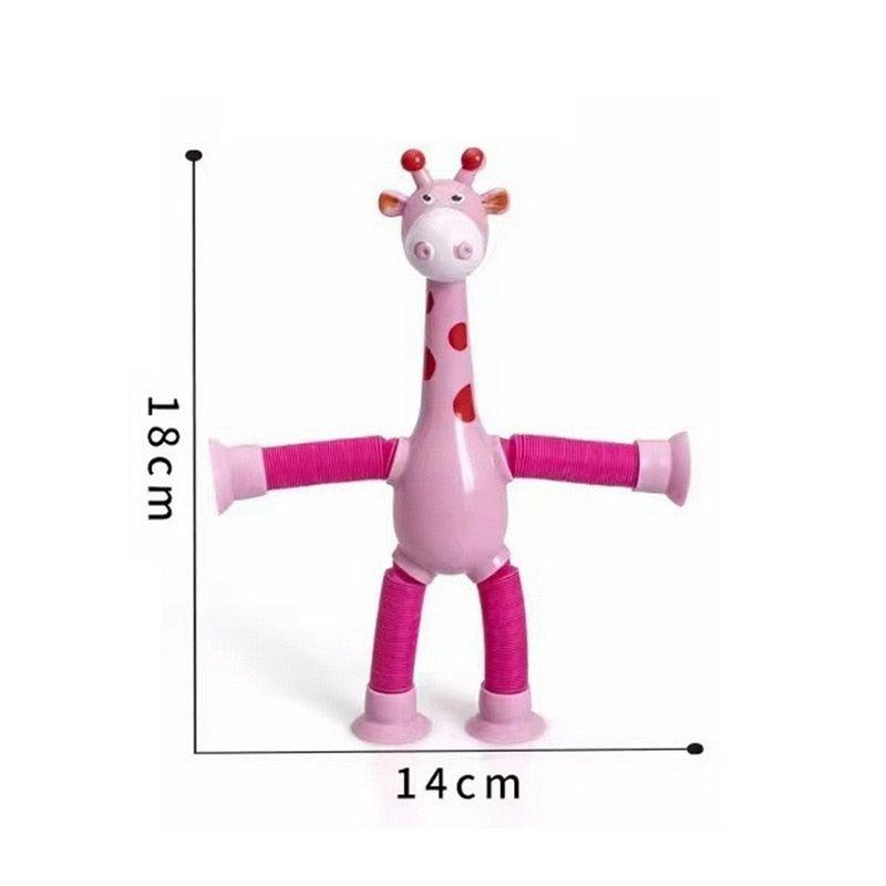 Girapop - A Girafinha Divertida que Estica (Kit com 4 cores)