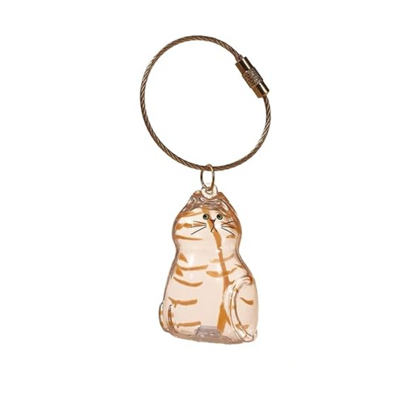 Chaveiro de Acrílico para Pelos de Gatos