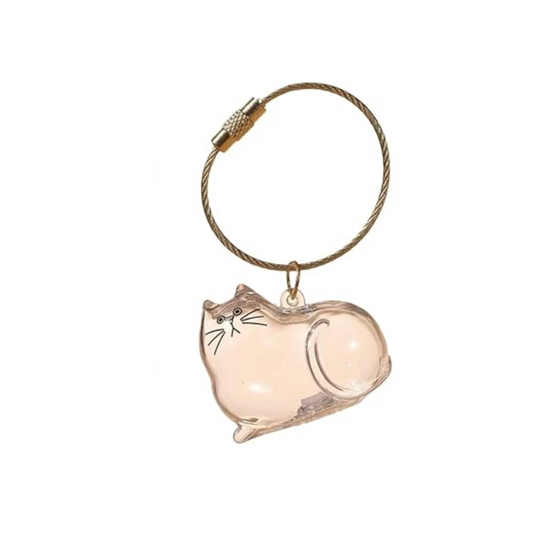 Chaveiro de Acrílico para Pelos de Gatos