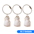 Chaveiro de Acrílico para Pelos de Gatos